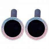 BİNANO IPHONE 12 DIAMOND KARIŞIK PEMBE CAMERA KORUYUCU thumbnail 2