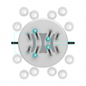 E2M STD-08 KABLO DÜZENLEYİCİLİ TELEFON STANDI GÜMÜ - 6
