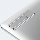 E2M STD-09 LAPTOP İÇİN METAL TELEFON TUTUCU GÜMÜŞ - 3