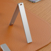 E2M STD-18 PORTATİF MİNİ TABLET STANDI GÜMÜŞ - 3