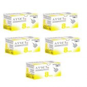 Ayset Fine 31G (0,25 x 8mm) Insülin Kalem Iğnesi 500 Adet - 1