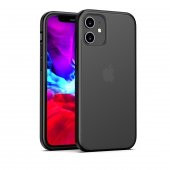 BİKAPAK ELIT ENIGMA IPHONE 12 MİNİ FULL SİYAH KAPA - 2