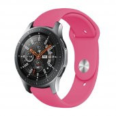 E2M Huawei Watch 22mm KRD-19 Classic Silikon Fuşya - 2