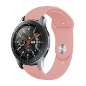 E2M Huawei Watch 22mm KRD-19 Classic Silikon Pembe - 2