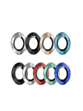 Binano Metal Ring Iphone 13/13 Mini Silver Kamera Koruyucu thumbnail 3