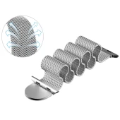 E2M APPLE WATCH 38-40-41MM KRD-01 METAL HASIR SIYAH KORDON thumbnail 3