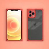 BİKAPAK ELIT CUBE IPHONE 12 LİLA KAPAK - 3
