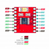 DRV8833 Step Motor Sürücü Modül DC 10V 1.2A PWM Çift H Köprü 2 Dc Motor TB6612FNG Muadili 3D Yazıcı Robot CNC - 5