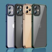 BİKAPAK ELIT CRYSTAL IPHONE 11 MAVİ KAPAK thumbnail 3