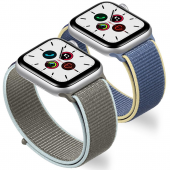 E2M APPLE WATCH 42-44MM KRD-03 HASIR UZAY GRI KORDON - 2