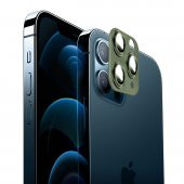 BİNANO IPHONE 12 PRO MAX 360 METAL KOYU YEŞİL CAMERA KORUYUCU thumbnail 2