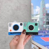 E2M AIRPODS 1-2 KILIF FOTOĞRAF MAKİNASI YEŞİL - 3