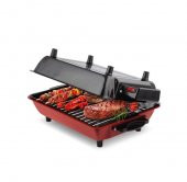 İnova Chef Camsız Elektrikli Izgara Barbekü Emaye Gövdeli-Tepsili IB-310021 - 3
