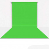 Gdx Sabit (Tavan & Duvar) Kağıt Sonsuz Stüdyo Fon Perde (Green/Yeşil) 2.70x11 Metre - 1