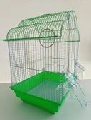 Qh Kuş Kafesİ 34x28x46 CM Yeşil Renk - 3