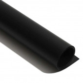 Gdx Stüdyo Fon Perde, PVC Arka Plan, Silinebilir, Kırışmaz (Black/Siyah) 120x200 Cm - 1