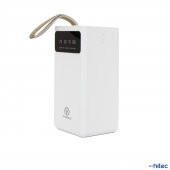 Schitec YK89 50000mAh 2xUsbA + Type-C + Micro Çıkışlı Led Göstergeli Powerbank Beyaz - 2