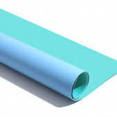 Gdx Stüdyo Fon Perde, PVC Arka Plan, Silinebilir, Kırışmaz (Mavi/Blue) 120x200 Cm - 1