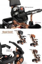 171 MOJE ROAD GOLD BEBEK BİSİKLETİ/SİYAH/ - 6