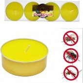 SİNEK KOVUCU MUM 8lİ Tealight SARI - 1