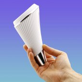 Lüks Mobilya Kanepe Sehpa TV Ünitesi Koltuk Ayağı 15 cm Beyaz Krom Baza Ayak thumbnail 5