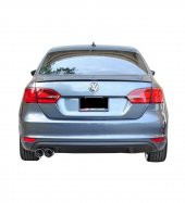 Volkswagen Jetta (2010-2014) GLI Arka Tampon Eki - Difüzör (Plastik) - 1