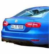 Volkswagen Jetta (2010-2014) R Model Arka Tampon Eki - Difüzör (Plastik) - 1