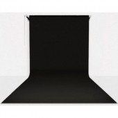 Gdx Sabit (Tavan & Duvar) Kağıt Sonsuz Stüdyo Fon Perde (Black/Siyah) 2.70x11 Metre - 1