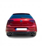 Volkswagen Golf 7,5 (2017-2019) Ps Style Arka Tampon - Difüzör (Plastik) - 1