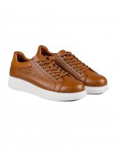 Twin Taba Hakiki Deri Erkek Spor (Sneaker) Ayakkabı - 2