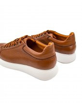 Twin Taba Hakiki Deri Erkek Spor (Sneaker) Ayakkabı - 5