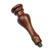 Ahşap Mum Mühürü Sapı Gül Ağacı G4 Özel Tasarım M8 Dişli thumbnail 1