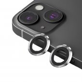 BİNANO METAL RİNG IPHONE 14/14 PLUS SİLVER KAMERA thumbnail 1