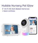 Hubble Nursery Pal Glow+ Wifi Bebek 5" Hd Wi-fi Dijital Bebek Kamerası - 1