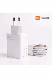 Xiaomi Ve Tüm Type C Telefonlarla Uyumlu Orjinal Şarj Cihazı Şarj Aleti Hızlı Şarj Aleti Adaptör Set - 1