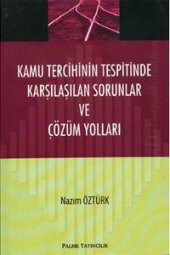 KAMU TERCİHİNİN TESPİTİNDE KARŞILAŞILAN SORUNLAR - - 1