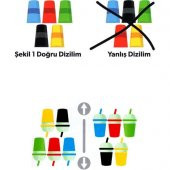 Ca Games Eğlenceli Bardaklar Eğitici Ve Geliştirici Kutu Oyunu - 2