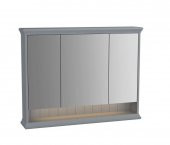 Vitra Valarte 100 cm Gri Banyo Dolabı Aynalı Üst Modül 62235 thumbnail 1