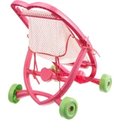 Candy Oyuncak Bebek Arabası Pembe Oyuncak Puset thumbnail 2