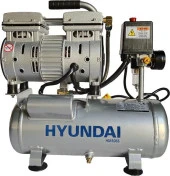 Hyundai Hm506s Hava Kompresörü Sessiz & Yağsız 550W 6 Lt. - 1