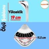 Lotus Lüks Mobilya Kanepe Sehpa Tv Ünitesi Koltuk Ayağı 19 Cm Parlak Krom Baza Ayakları thumbnail 4