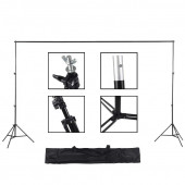 Gdx B2630 Fon Perde Stand (Yükeklik:260cm x Genişlik :300cm) - 1