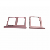 Kadrioğlu Galaxy C9000 C9 Pro Sim Kart Kapağı Tepsisi Pembe - 1