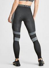 Relaxfit SeamlessS YÜKSEK BEL İÇ GÖSTERMEYEN SİYAH KADIN SPOR TAYT - 2
