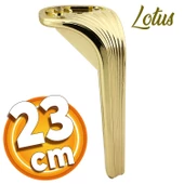 Lotus Lüks Mobilya Kanepe Tv Ünitesi Koltuk Ayağı 23 Cm Gold Altın Konsol Ayakları thumbnail 1