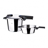 Fissler Vitaquick 6 lt + 2.5 lt Düdüklü Tencere Seti - 1