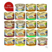 Gourmet Gold Karışık 85 gr 24'lü Yetişkin Konserve Kedi Maması - 1