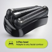 Braun 3 Serisi 300 BT BLK Siyah 3'ü1 Arada Sakal Şekillendirme ve Tıraş Makinesi - 3