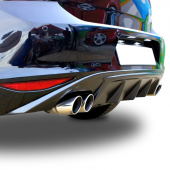 Volkswagen Golf 7 (2012-2016) Arka Tampon Eki - Difüzör (Plastik) thumbnail 2