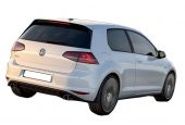 Volkswagen Golf 7 (2012-2016) GTi Arka Tampon Eki (Plastik) - 2